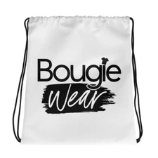 Bougie Wear Signature Logo Drawstring bag