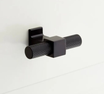 Signature Hardware 462352 2-3/8 Inch Andrex Cabinet Pull In Matte Black