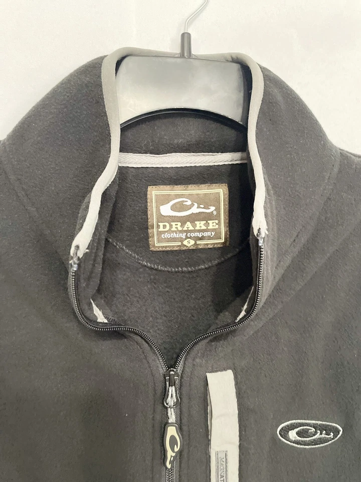 DRAKE WATERFOWL LAYERING FLEECE VEST Black Small - Image 3 of 4