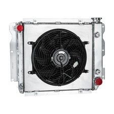 4-core Radiatorshroud Fan For 1987-2006 04 05 Jeep Wrangler Tj Chevy V8 Engine. 4-core Radiatorshroud Fan For 1987-2006 04 05 Jeep Wrangler Tj Chevy V8 Engine.