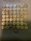 SILVER - ROOSEVELT DIMES - Full Roll of 50 Roosevelt 90% Silver Dimes