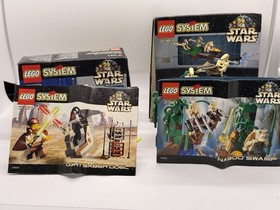 LEGO Star Wars: Naboo Swamp (7121) 98% & Lightsaber Duel (7101) 100%