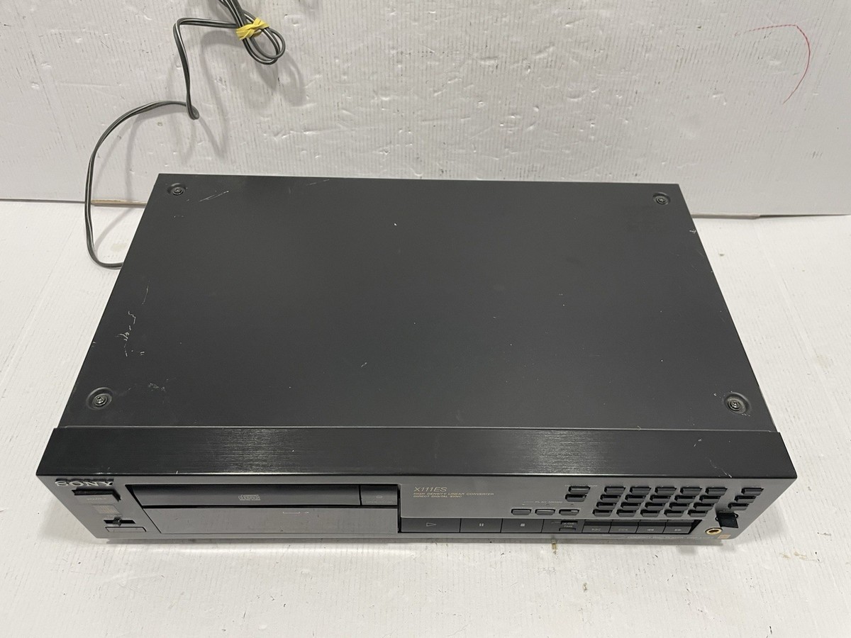 Vtg 1991 Sony CDP-X111ES High Density Digital Sync CD player