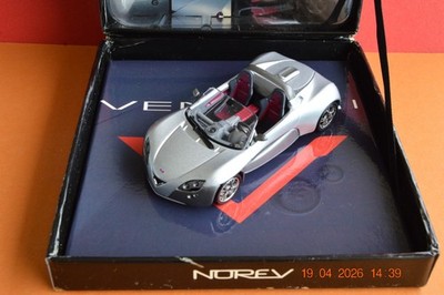 NOREV CONCEPT CAR VENTURI FETISH SALON AUTO DE GENEVA 2002 N.B.O BOX SET #1/43