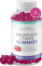 Sugar Free Magnesium Gummies - Calming Anti-Stress Gummies, Magnesium Supplement