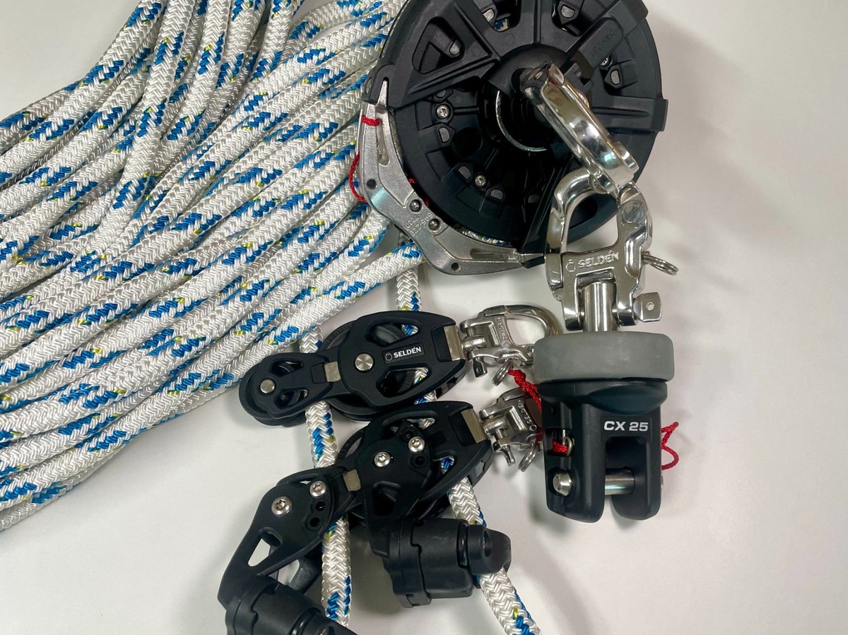 SELDEN] CX25 Code Zero Furler Set (Drum & Swivel & etc.) / 6 Parts