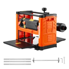 Uimoso 13-Inch Two-Speed Thickness Planer with Three Blades, 2000W Power