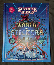 Stranger Things World of Stickers 1,011 Stickers Hardcover New