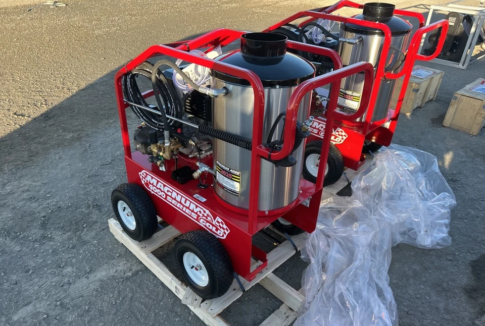 *NUEVO* Lavadora a presión eléctrica de agua caliente Magnum 4000PSI Foto 4 de 4