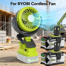 For RYOBI P108 8.0Ah High Capacity Battery/FAN 18Volt Lithium-Ion One Plus