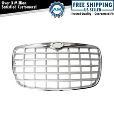 Front Grille Chrome Silver For 2005-2009 Chrysler 300 Ch1200275