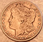 1904-S Morgan Silver Dollar  - Looks VF/XF  -  UNIMPOSSIBLE FIND!