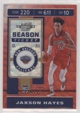 2019-20 Panini Contenders Optic Tmall Exclusive Red Wave Prizm Jaxson Hayes yb9