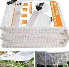 16 Mil Greenhouse Cover,Clear Plastic Tarps Heavy Duty Waterproof 16X20,Uv Resis