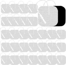 Tens Unit Electrode Pads 32Pcs 2X2" Upgraded Reusable Tens Unit Pads Replacement