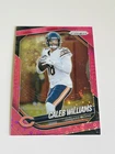 2025 Panini Prizm Caleb Williams SSP Pink Disco Prizm /25 Chicago Bears