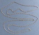 Large Necklace Chain Necklace Solid Silver Silver Antique Jewelry Silver Chain 142