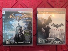 Batman Arkham Asylum & Batman Arkham City Playstation 3