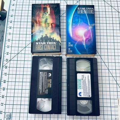 Star Trek First Contact VHS 1996 Sci-Fi Paramount Pictures USED