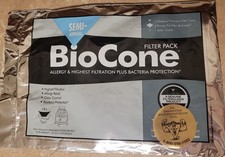 Genuine FilterQueen Vacuum BioCone Semi Annual Filter Pack - Open Pkg Complete