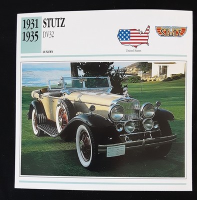 19 -U.S.A. Cars Photo Spec Sheet Info Edito-ServiceS.A., Text in English Lot B