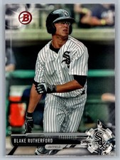 2017 Bowman Draft #BD-80 Blake Rutherford *WS
