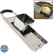 Premium Grade Stainless Steel Spaetzle Maker with Comfort Grip Handle Traditi