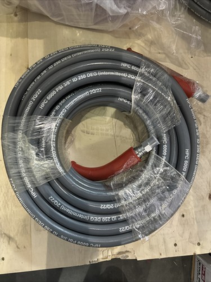 #ad #ad HPC Smooth Hose 6000 PSI 3 8 Inch x 50 Feet 250F Intermittent 2 Wire Braid $99.00