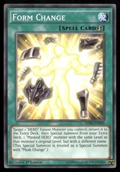 Form Change SDHS-EN020 Common Unlimited Edition Structure Deck: HERO Strike