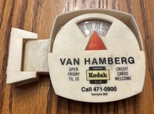 Termometro pubblicitario per fotocamera Kodak vintage