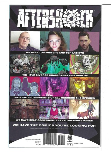 The Lost City Explorers #1 (AfterShock Comics, 2018) Cover A VF - Picture 2 of 2