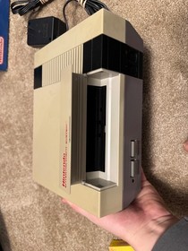 Nintendo NES Challenge Set console videogioco con scatola Super Mario Bros 3