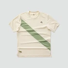 TRACKSMITH NEW ENGLAND Men’s M Van Cortlandt TEE MT213 Ivory/Loden/Ivory NEW