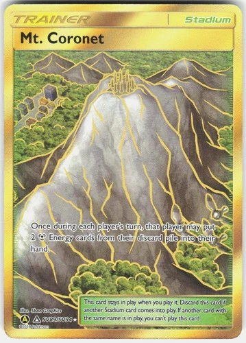 Mt. Coronet SV89/SV94 Hidden Fates Shiny Vault NM Pokemon Single Card