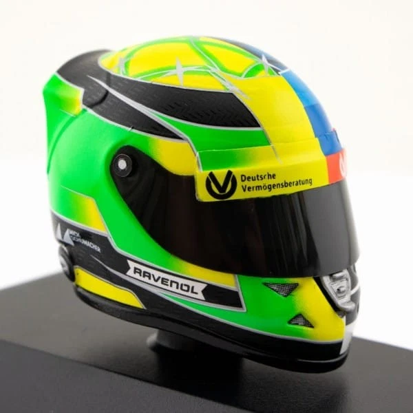 Mini Helmet 1/8 Mick Schumacher Belgium Gp 2017 - Immagine 3 di 4