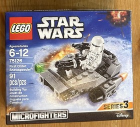 LEGO Star Wars 75125 Resistance X-Wing & 75126 Snowspeeder - Microfighters Lot