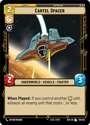 Cartel Spacer - FOIL - Spark of Rebellion - Star Wars Unlimited