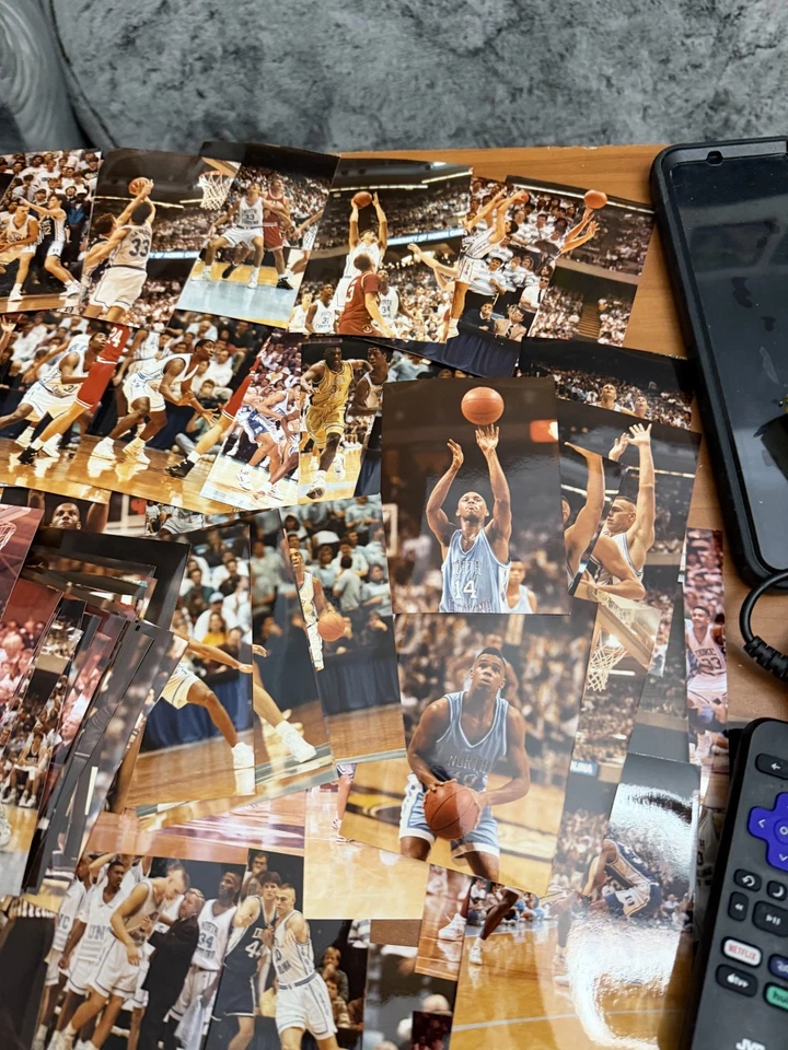 Imágenes instantáneas reales UNC Tar Heels baloncesto 1993 campeón nacional 137 de ellos Foto 3 de 4