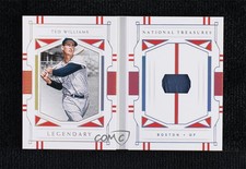 2021 Panini National Treasures Holo Silver 7/10 Ted Williams #LMB-TW HOF 19zq