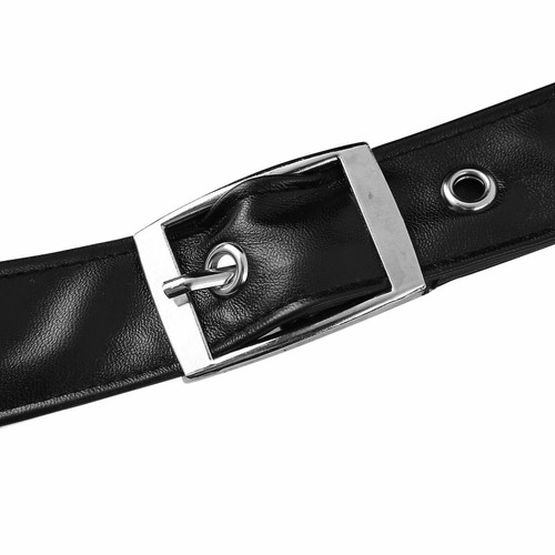 1 Stck. Gothic Steampunk PU verstellbare Metallnieten Schulterrüstungen Pad + Armriemen - Bild 12 von 59