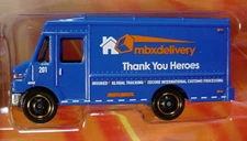 2020 Matchbox Thank You Heroes EXPRESS DELIVERY ☆blue;orange mbx delivery