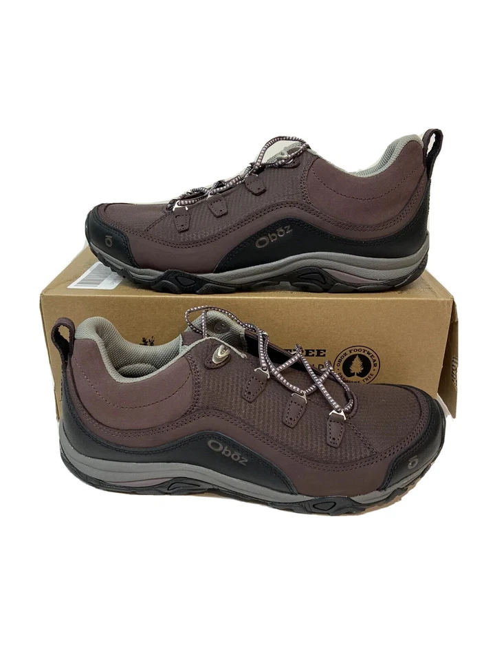 Oboz Damen Wanderschuhe 10,5 Juniper Low Plum Trail Outdoor sportlich neu