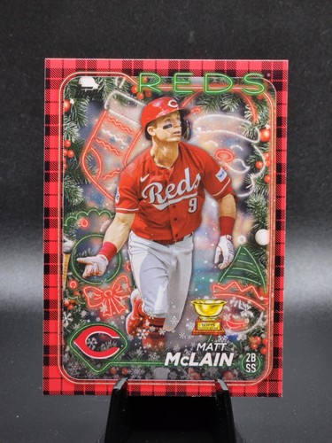 2024 Topps Holiday RED PLAID Parallel - You Pick -Free Shipping - Picture 33 of 36