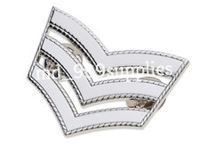 2 x Sergeant Roped Stripes/Chevrons - Police St Johns Ambulance Security & Army