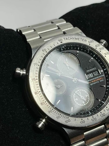 1990's Seiko 7T59 6A00 Watch 1/100 - Picture 4 of 9