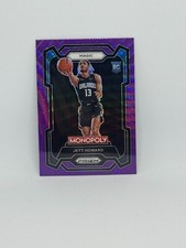 2023-24 Panini Monopoly Prizm Jett Howard 65 PURPLE WAVE PRIZM Rookie