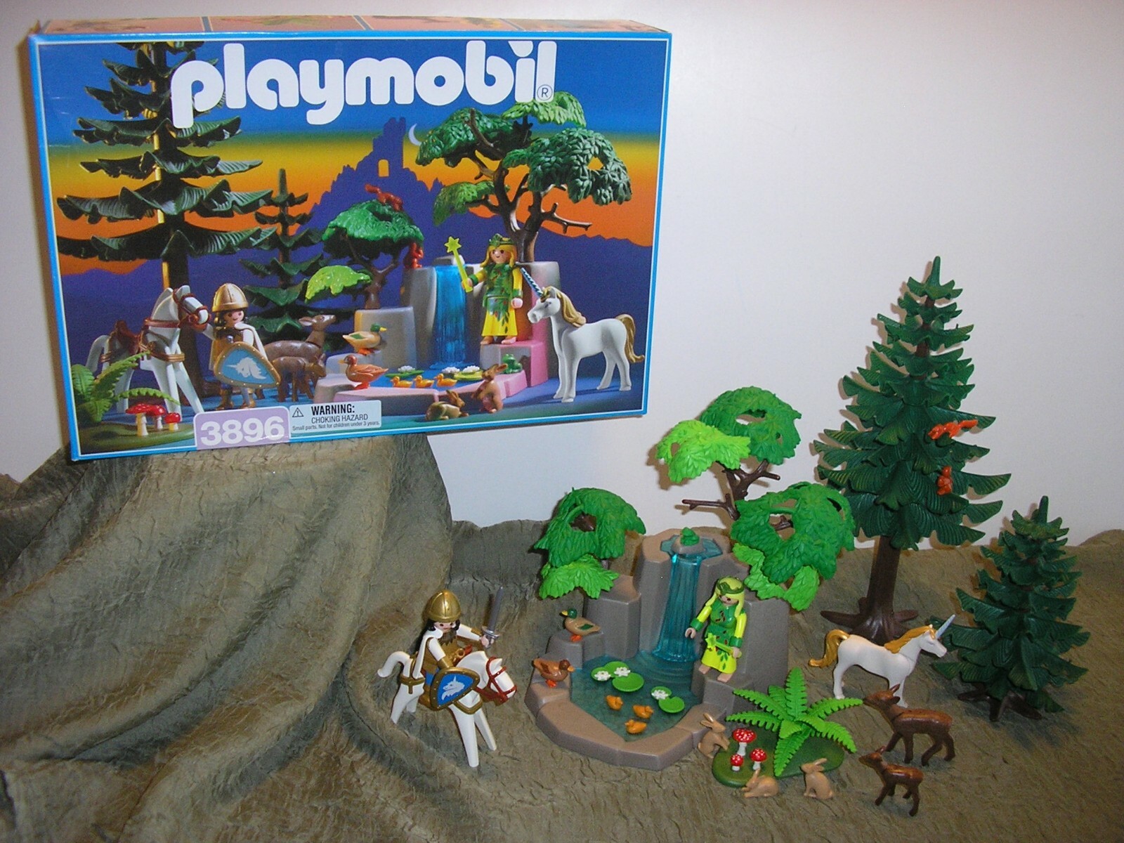 playmobil magical fairy forest playset