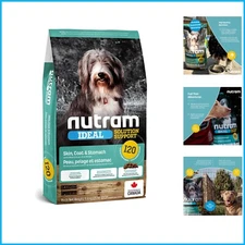 Nutram I20 Ideal Solution Support Skin, Coat and Stomach Dry Dog Food, Lamb a