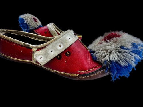 Scarpe vintage TSAROUHI greche per bambini - taglia 16 - pelle fatte a mano - solo esposizione - Foto 6 di 18
