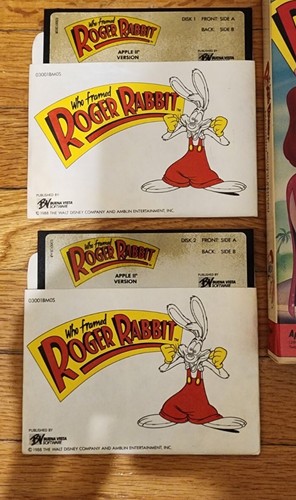 Who Framed Roger Rabbit Apple II - Picture 9 of 13